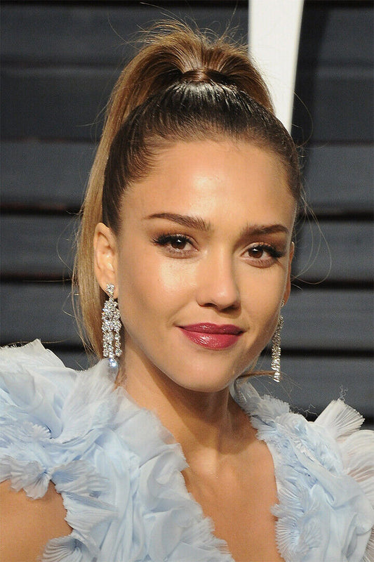 Jessica Alba Celebrity Cinema Actress Idol Poster Wall Art Print Home Wall Decor