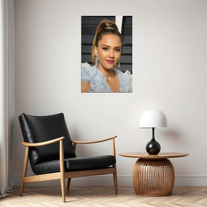 Jessica Alba Celebrity Cinema Actress Idol Poster Wall Art Print Home Wall Decor