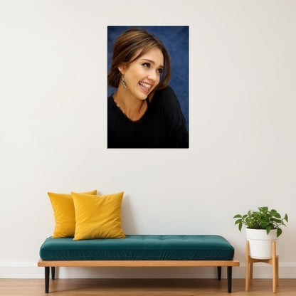 Jessica Alba Celebrity Cinema Actress Star Poster Wall Art Print Home Wall Decor