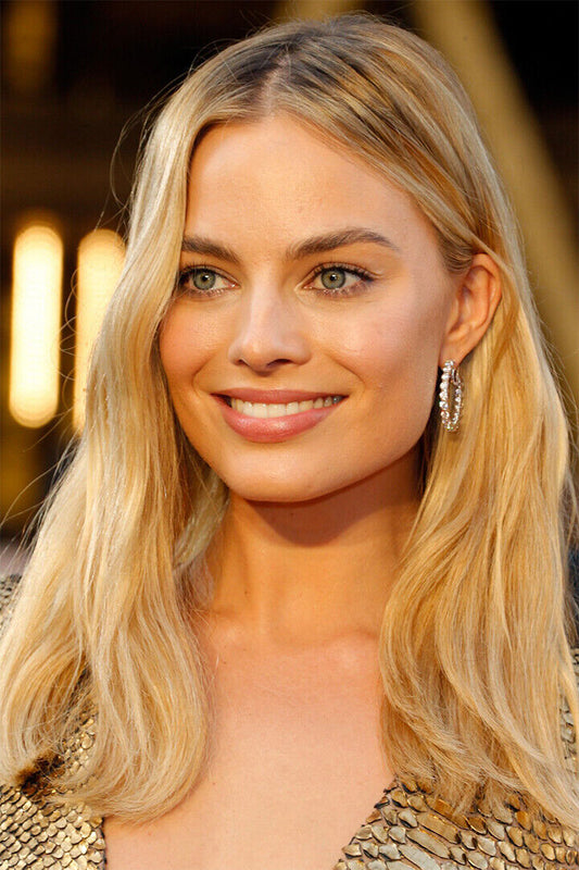 Margot Robbie Celebrity Beauty Actor Producer Idol Poster Wall Art Print Home Wall Decor - xonomax