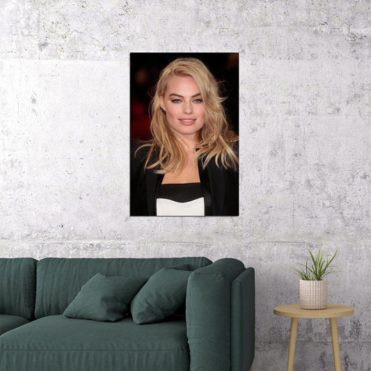 Margot Robbie Celebrity Beauty Actor Producer Poster Wall Art Print Home Wall Decor - xonomax