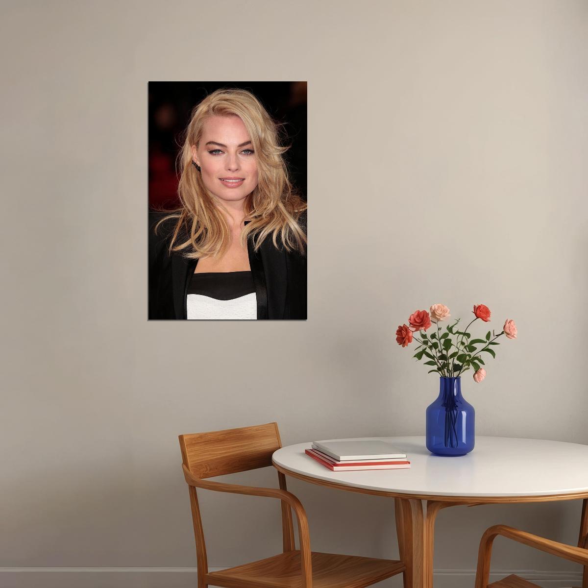 Margot Robbie Celebrity Beauty Actor Producer Poster Wall Art Print Home Wall Decor - xonomax