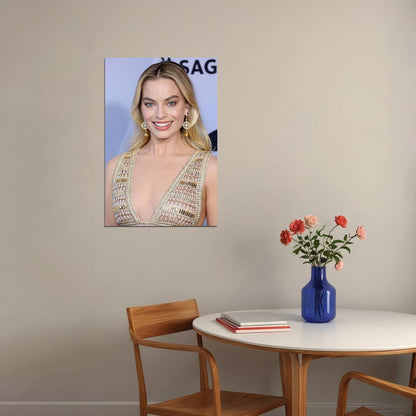 Margot Robbie Celebrity Sexy Actress Producer Poster Wall Art Print Home Wall Decor - xonomax