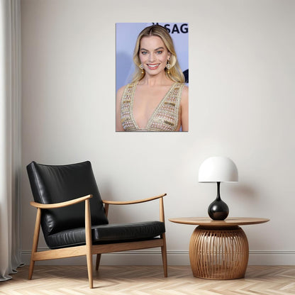 Margot Robbie Celebrity Sexy Actress Producer Poster Wall Art Print Home Wall Decor - xonomax