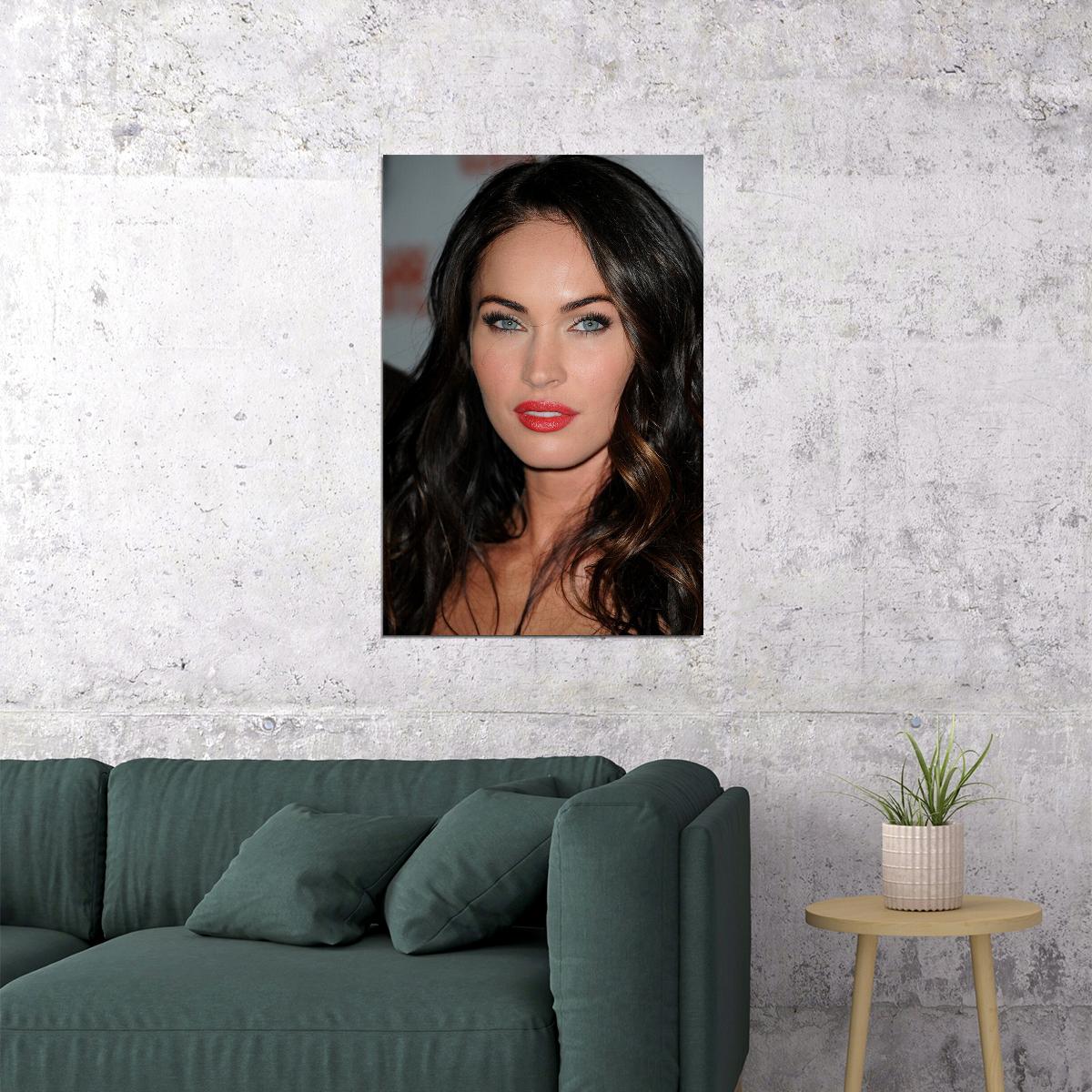Megan Fox Celebrity Movie Actor Model Star Poster Wall Art Print Home Wall Decor - xonomax