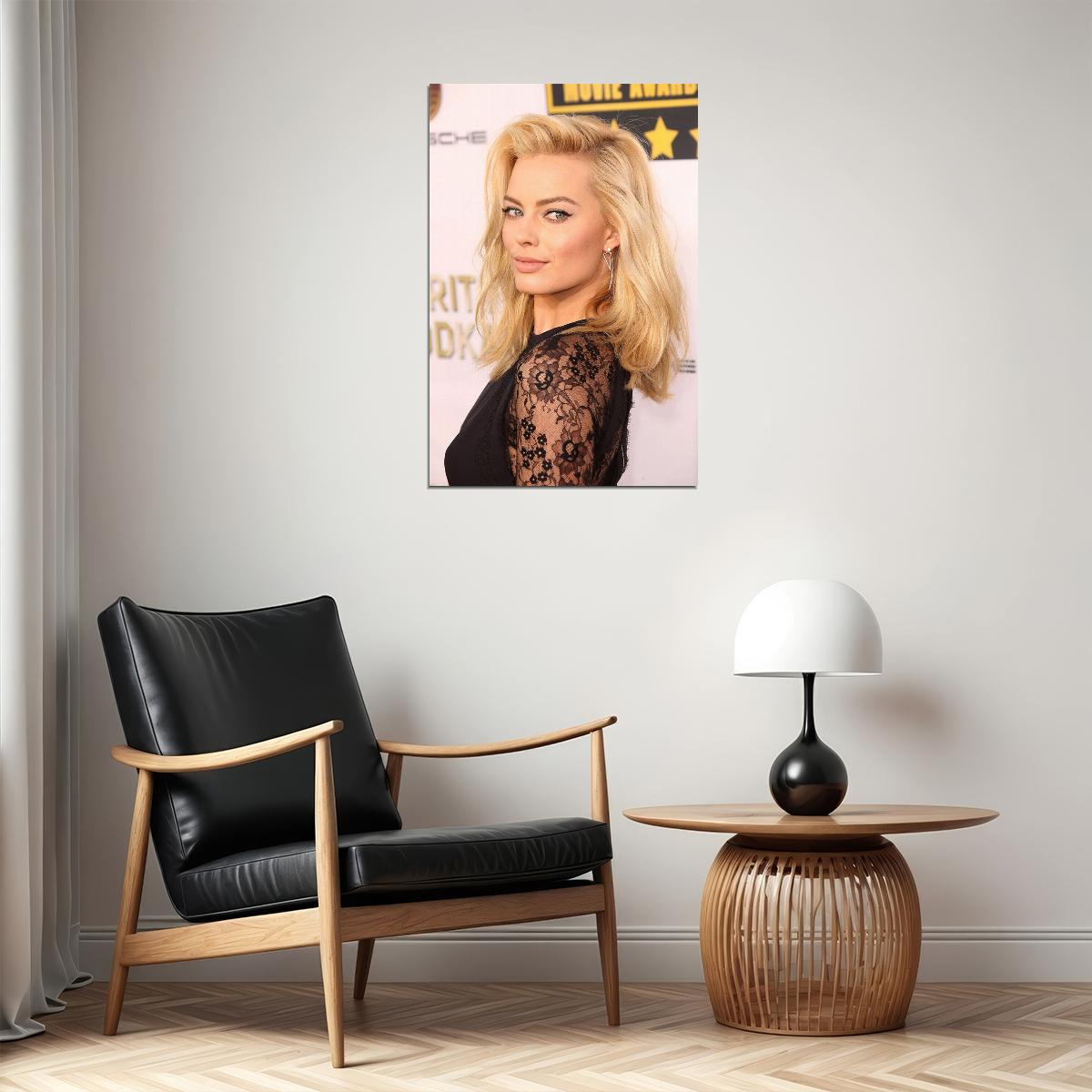 Margot Robbie Celebrity Actress Producer Star Poster Wall Art Print Home Wall Decor - xonomax
