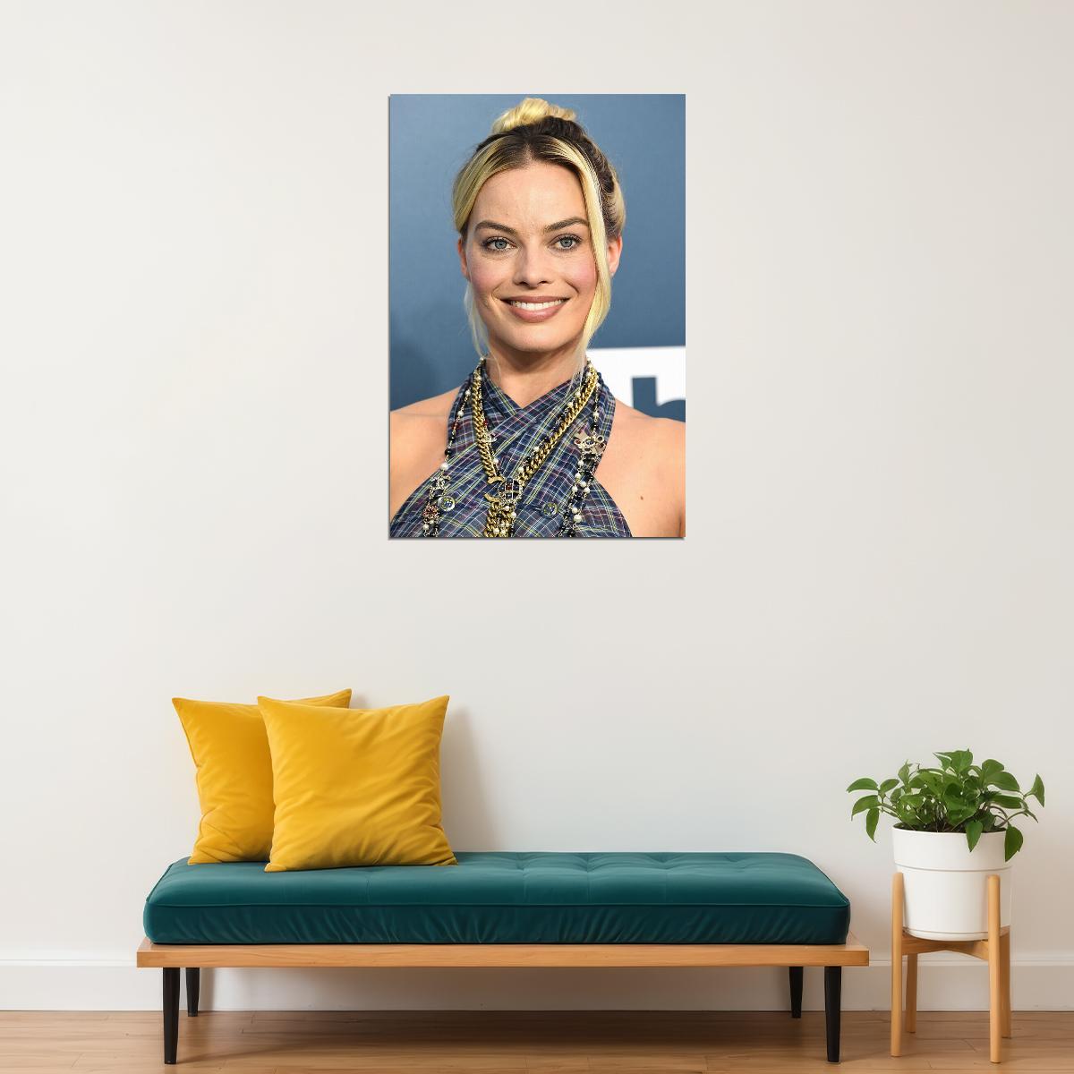 Margot Robbie Celebrity Tv Series Actor Star Poster Wall Art Print Home Wall Decor - xonomax