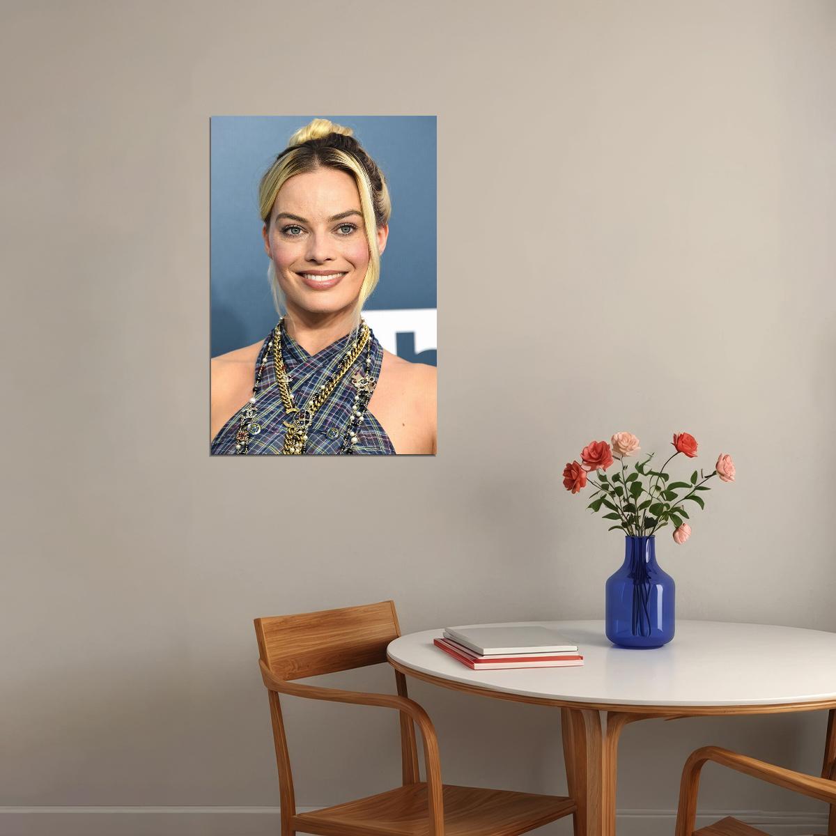 Margot Robbie Celebrity Tv Series Actor Star Poster Wall Art Print Home Wall Decor - xonomax