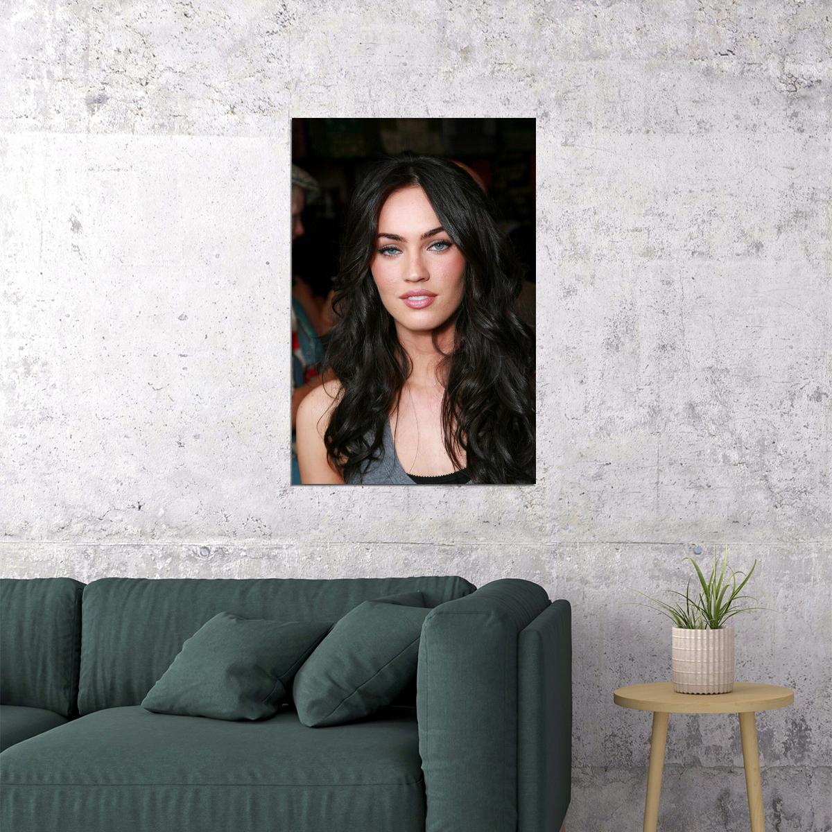 Megan Fox Celebrity Cinema Actor Model Idol Poster Wall Art Print Home Wall Decor - xonomax