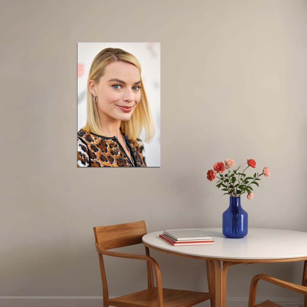 Margot Robbie Celebrity Cinema Actor Idol Poster Wall Art Print Home Wall Decor - xonomax