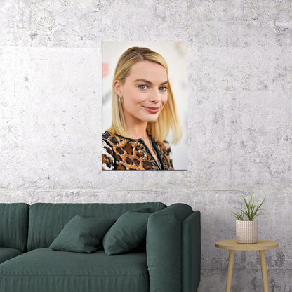 Margot Robbie Celebrity Cinema Actor Idol Poster Wall Art Print Home Wall Decor - xonomax