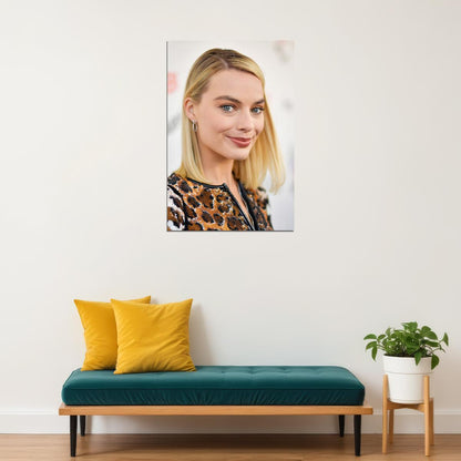 Margot Robbie Celebrity Cinema Actor Idol Poster Wall Art Print Home Wall Decor - xonomax