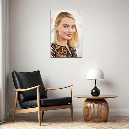 Margot Robbie Celebrity Cinema Actor Idol Poster Wall Art Print Home Wall Decor - xonomax