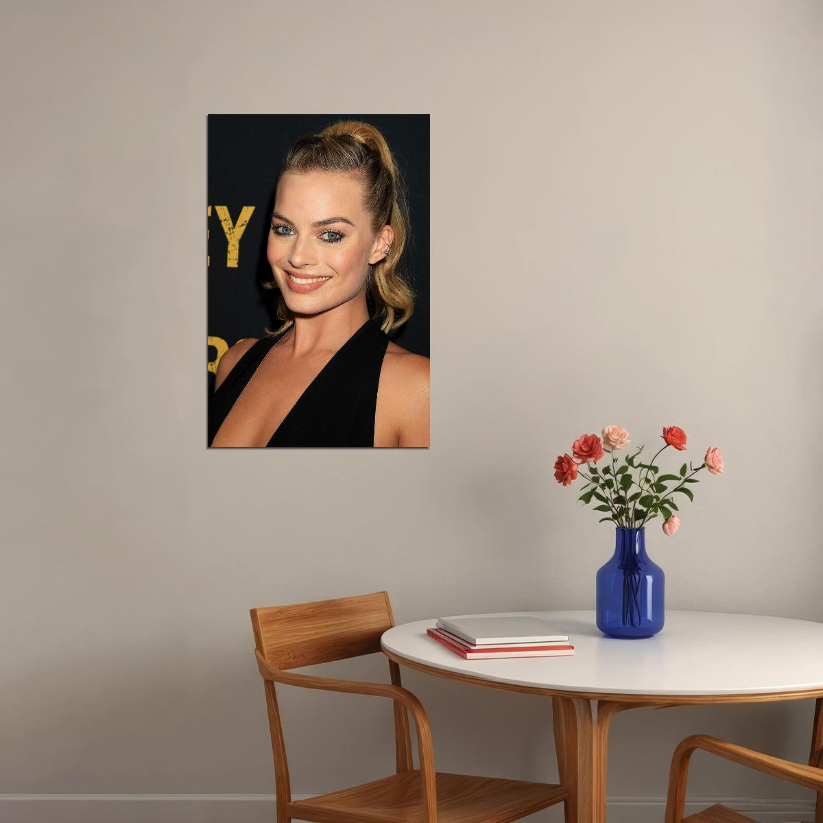Margot Robbie Celebrity Cinema Actor Star Poster Wall Art Print Home Wall Decor - xonomax