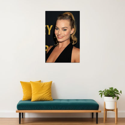Margot Robbie Celebrity Cinema Actor Star Poster Wall Art Print Home Wall Decor - xonomax