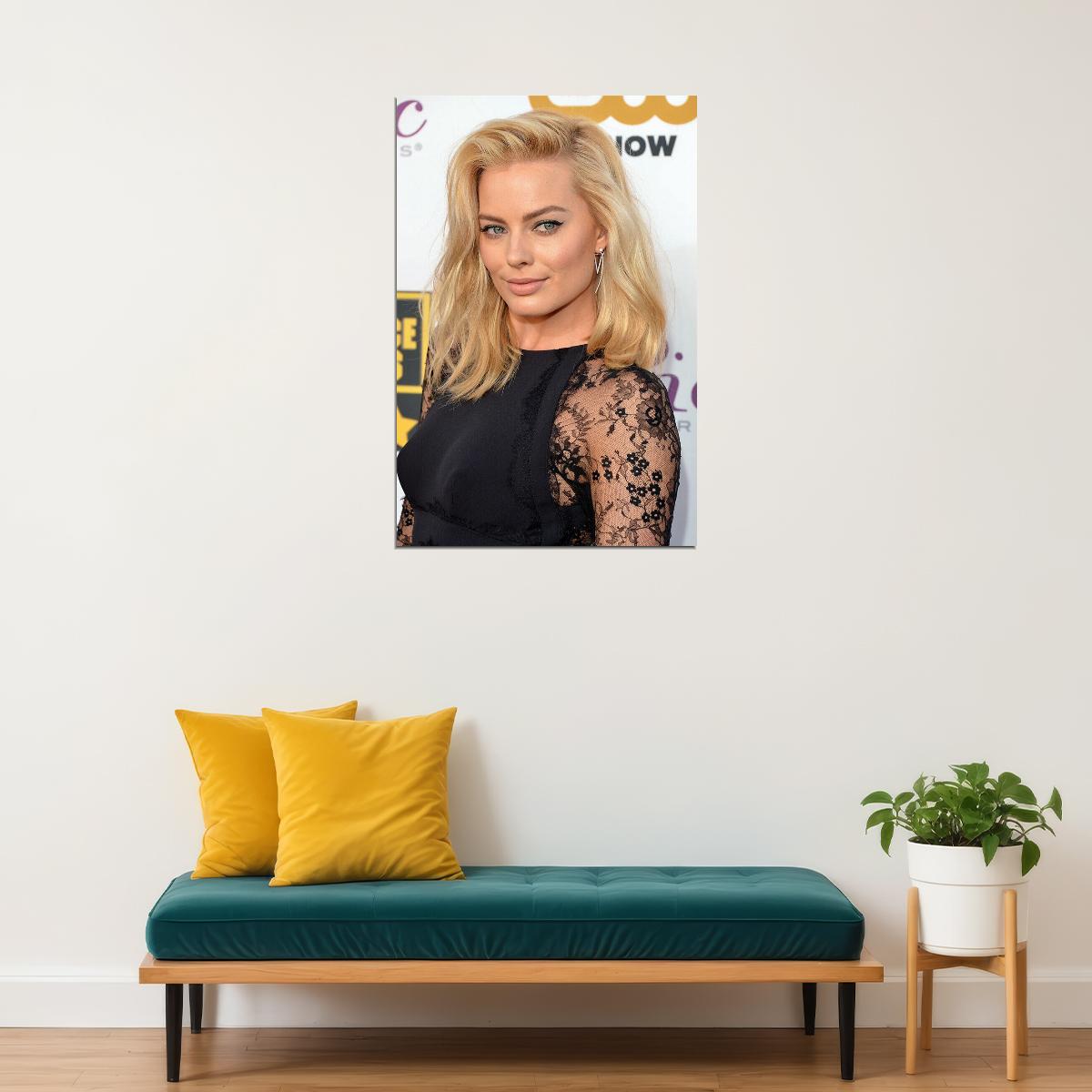 Margot Robbie Celebrity Movie Actor Idol Poster Wall Art Print Home Wall Decor - xonomax