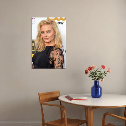 Margot Robbie Celebrity Movie Actor Idol Poster Wall Art Print Home Wall Decor - xonomax