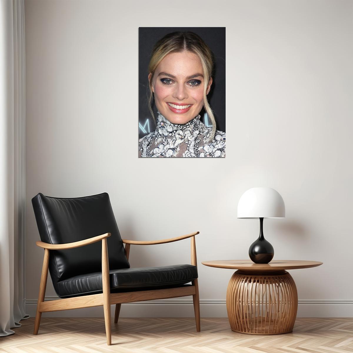 Margot Robbie Celebrity Movie Actor Star Poster Wall Art Print Home Wall Decor - xonomax