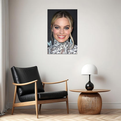 Margot Robbie Celebrity Movie Actor Star Poster Wall Art Print Home Wall Decor - xonomax