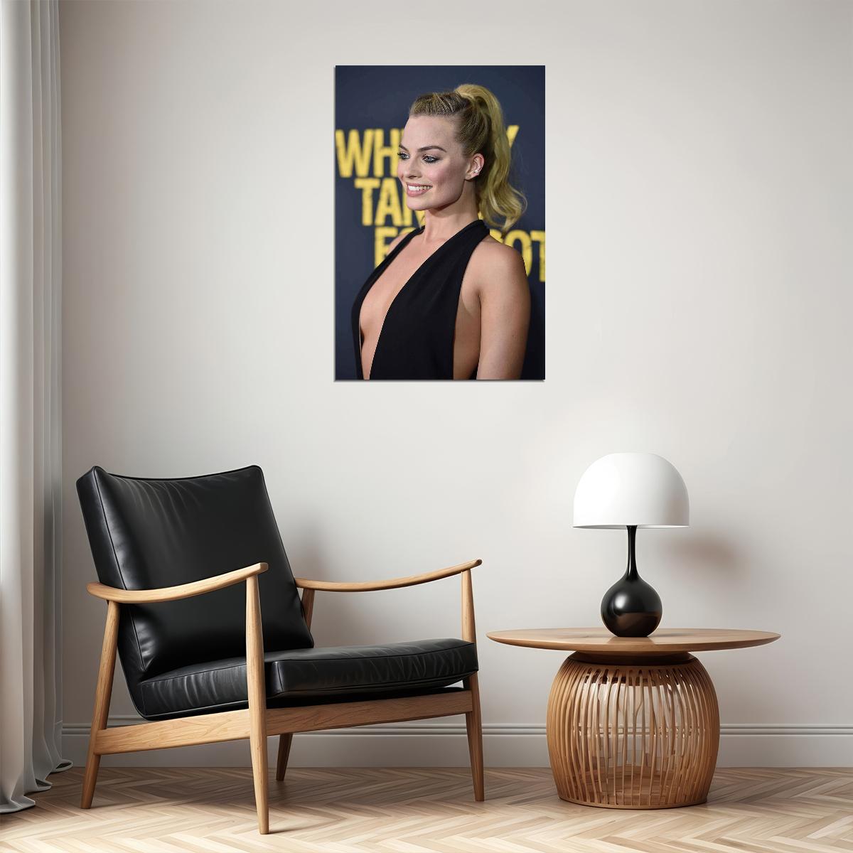 Margot Robbie Sexy Actor Producer Idol Poster Wall Art Print Home Wall Decor - xonomax