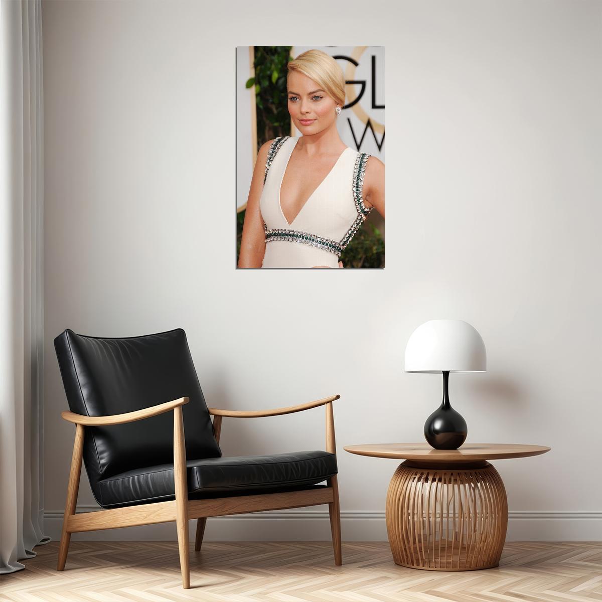 Margot Robbie Beauty Actress Producer Idol Poster Wall Art Print Home Wall Decor - xonomax