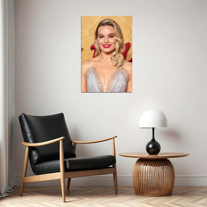 Margot Robbie Beauty Actress Producer Star Poster Wall Art Print Home Wall Decor - xonomax