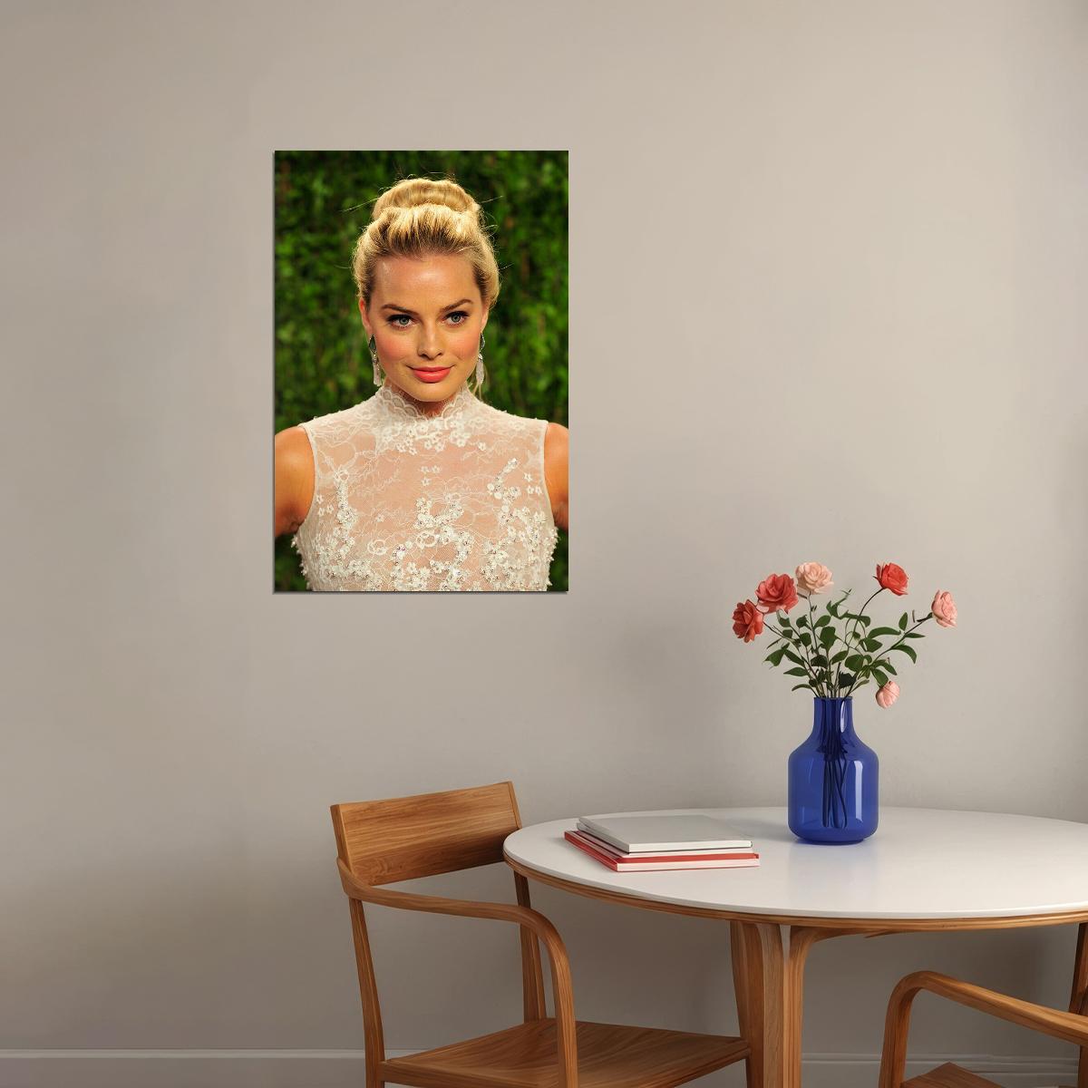 Margot Robbie Movie Actress Producer Star Poster Wall Art Print Home Wall Decor - xonomax