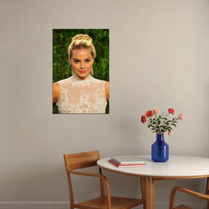 Margot Robbie Movie Actress Producer Star Poster Wall Art Print Home Wall Decor - xonomax