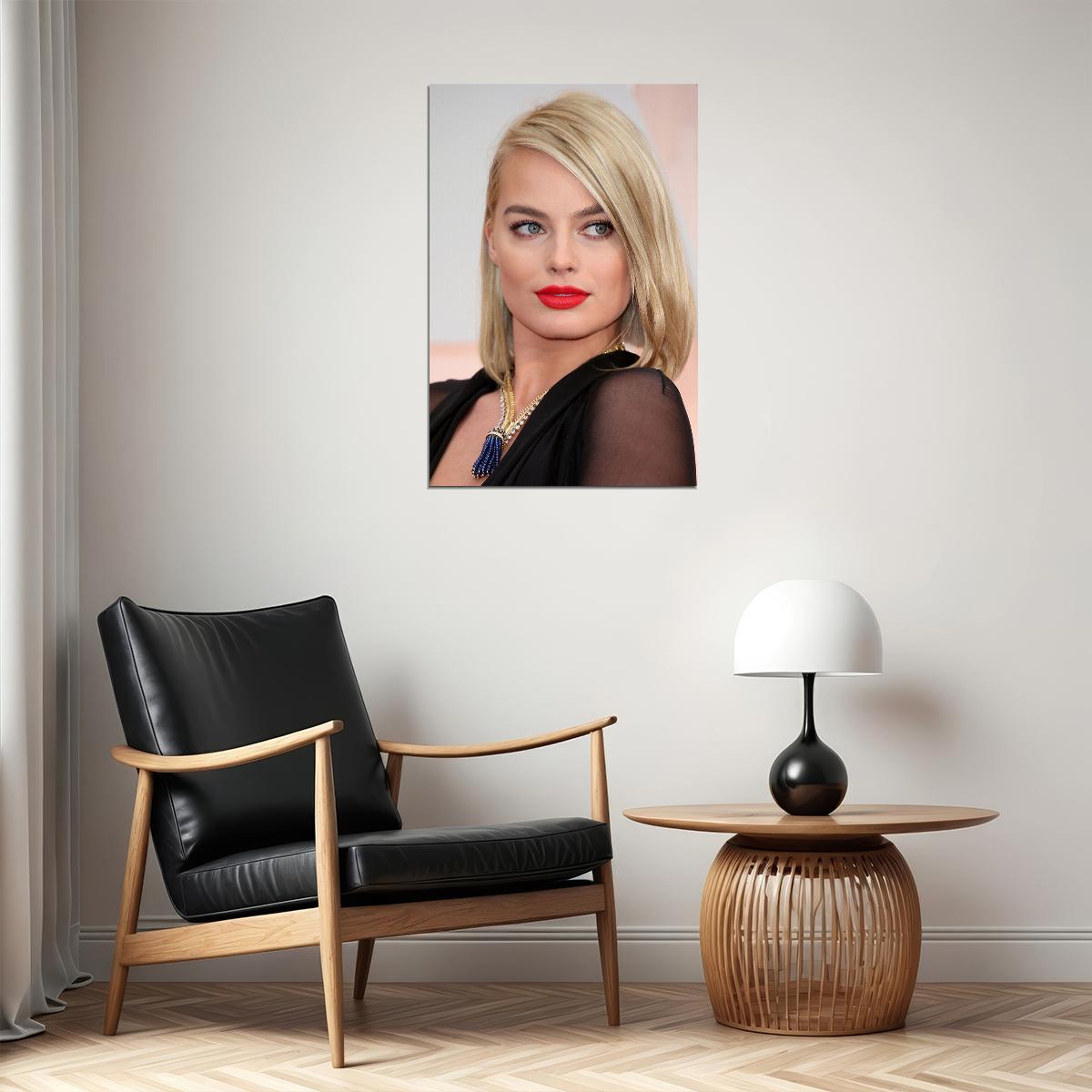 Margot Robbie Movie Actress Producer Idol Poster Wall Art Print Home Wall Decor - xonomax