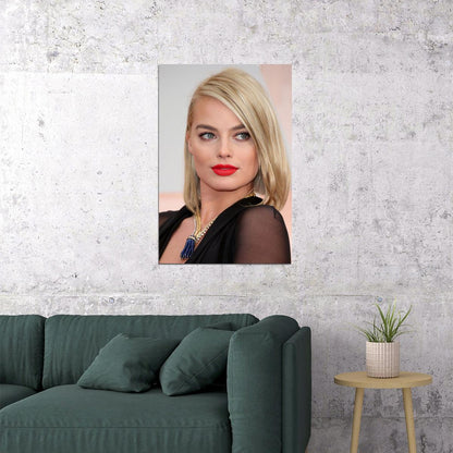 Margot Robbie Movie Actress Producer Idol Poster Wall Art Print Home Wall Decor - xonomax