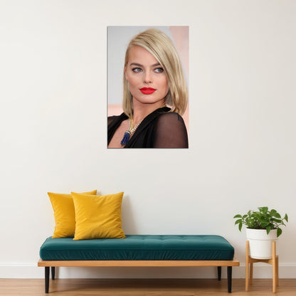 Margot Robbie Movie Actress Producer Idol Poster Wall Art Print Home Wall Decor - xonomax