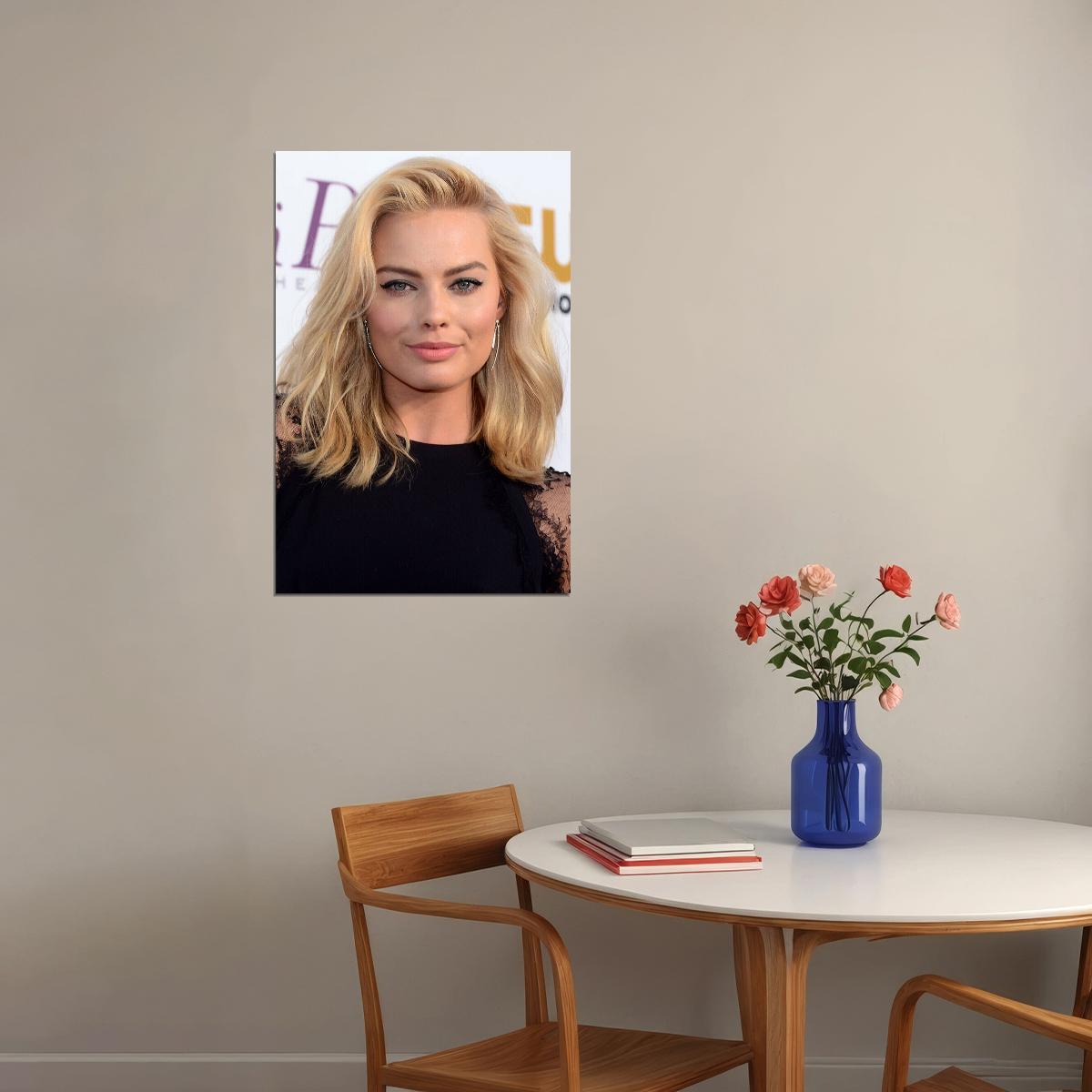 Margot Robbie Cinema Actor Producer Idol Poster Wall Art Print Home Wall Decor - xonomax