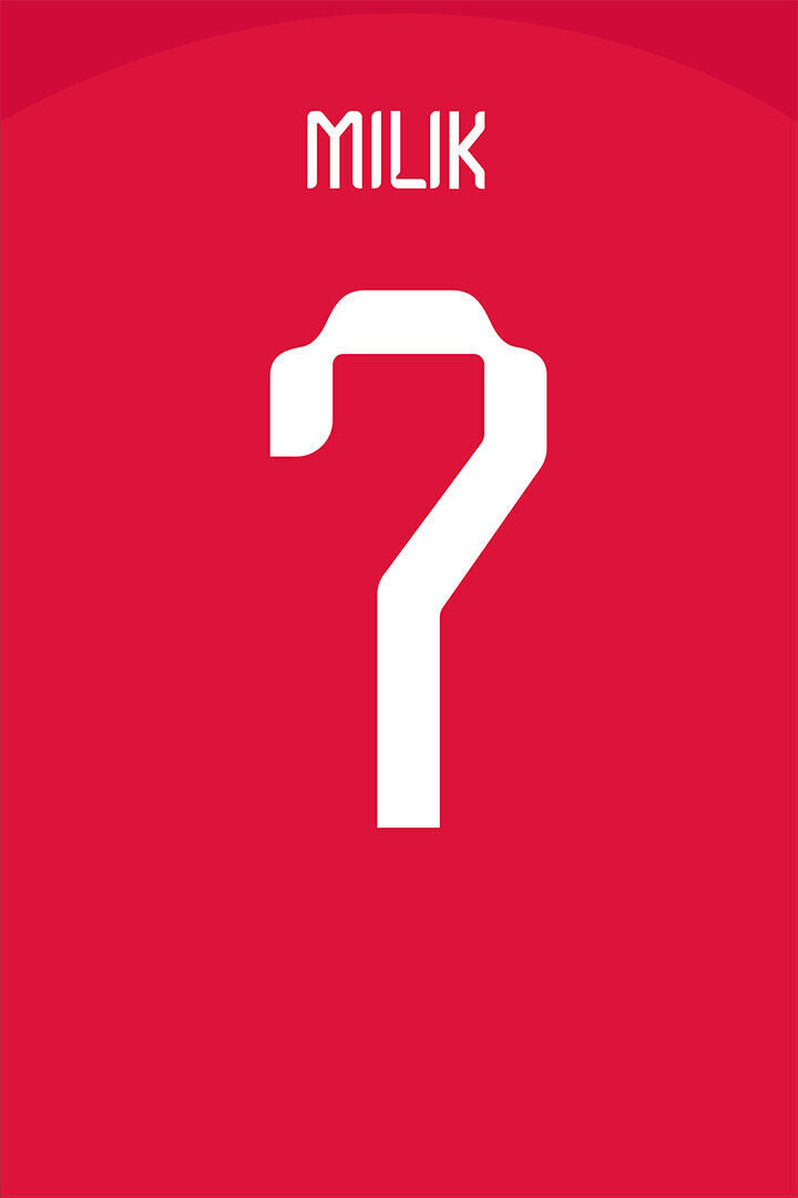 Poland #7 Arkadiusz Milik World Soccer Championship Poster Wall Art Print Home Wall Decor - xonomax