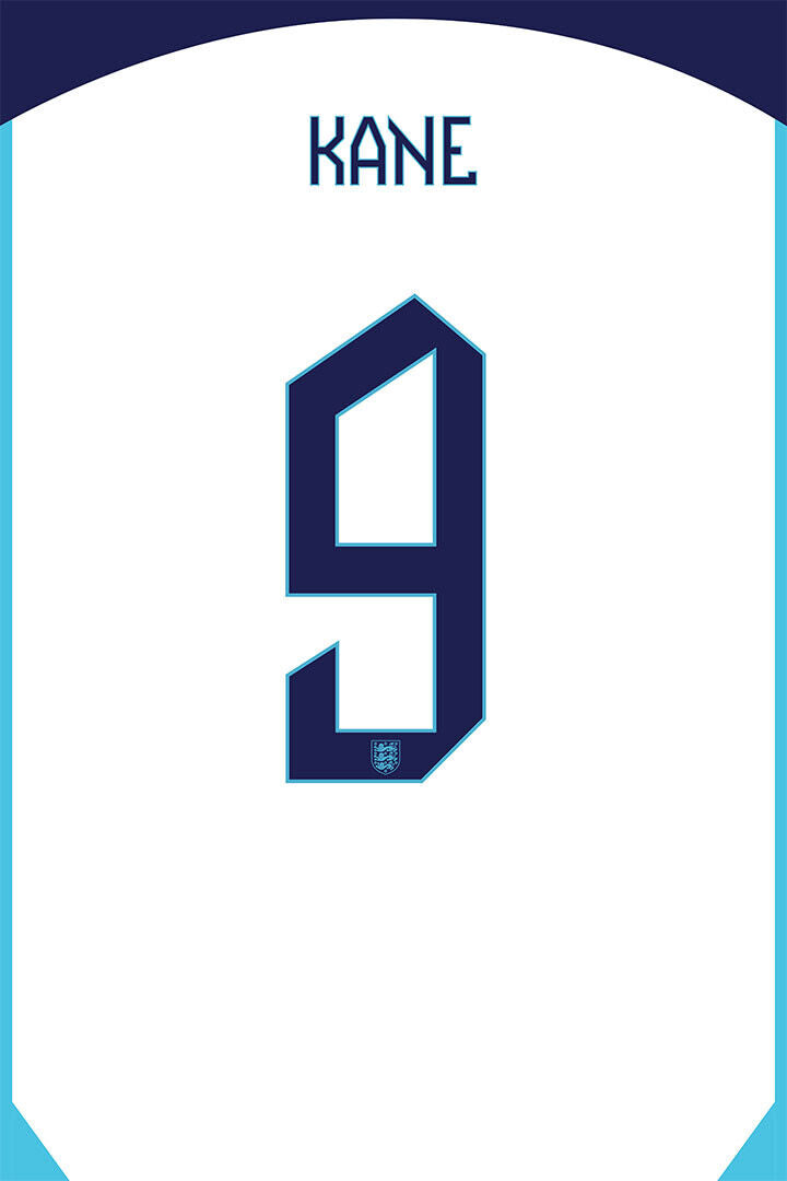 Harry Kane #9 England World Soccer Championship Poster Wall Art Print Home Wall Decor - xonomax
