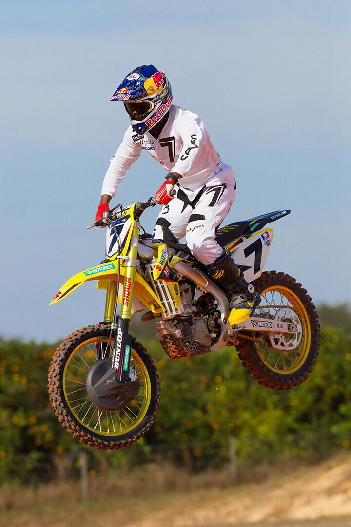 James Stewart Motorcycle Cross Country Driver Poster Wall Art Print Home Wall Decor - xonomax