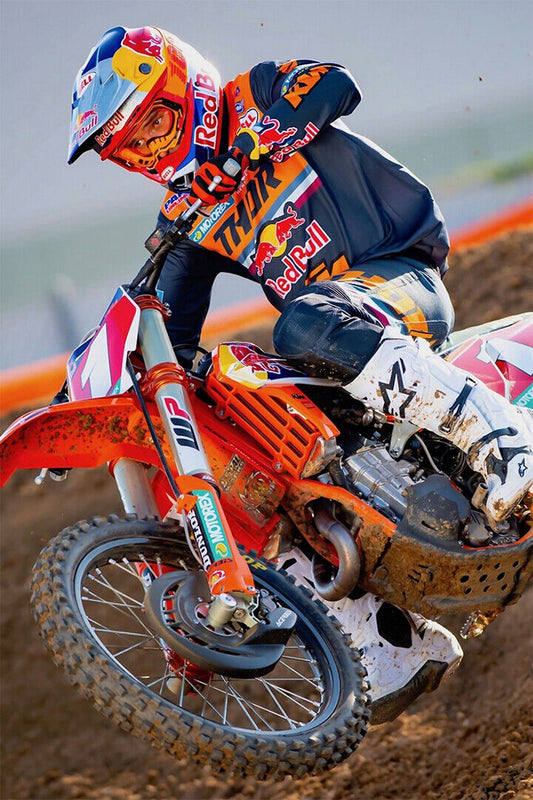 Cooper Webb Motorcycle Cross Country Racing Poster Wall Art Print Home Wall Decor - xonomax