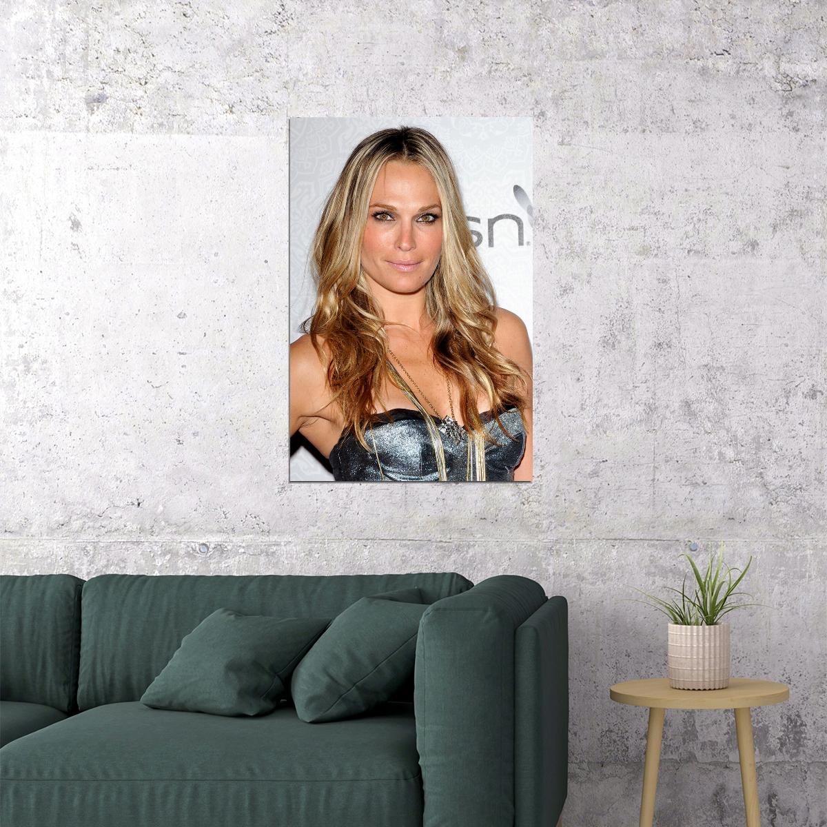 Molly Sims Celebrity Movie Actor Artist Idol Poster Wall Art Print Home Wall Decor - xonomax