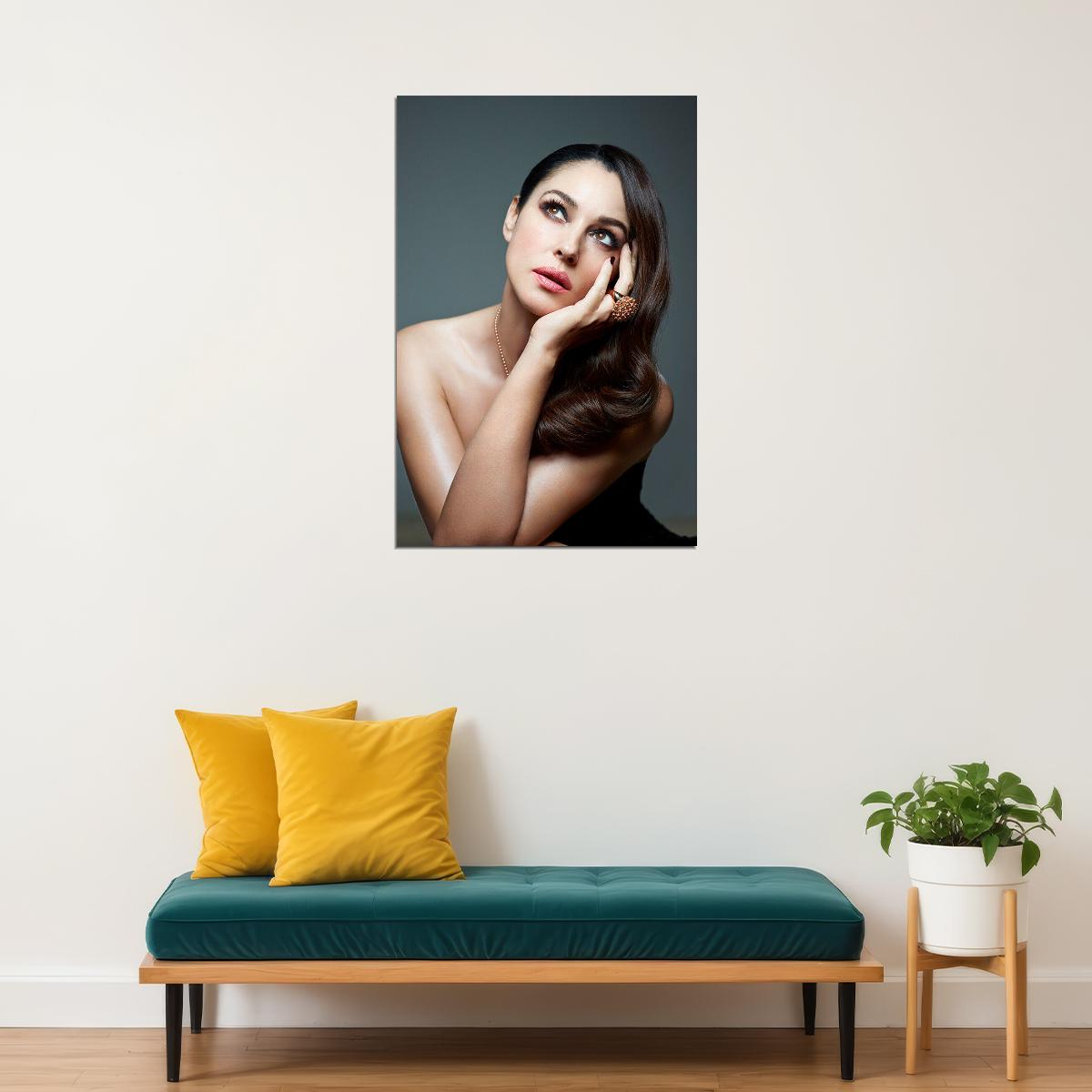 Monica Bellucci Celebrity Actor Model Idol Poster Wall Art Print Home Wall Decor - xonomax
