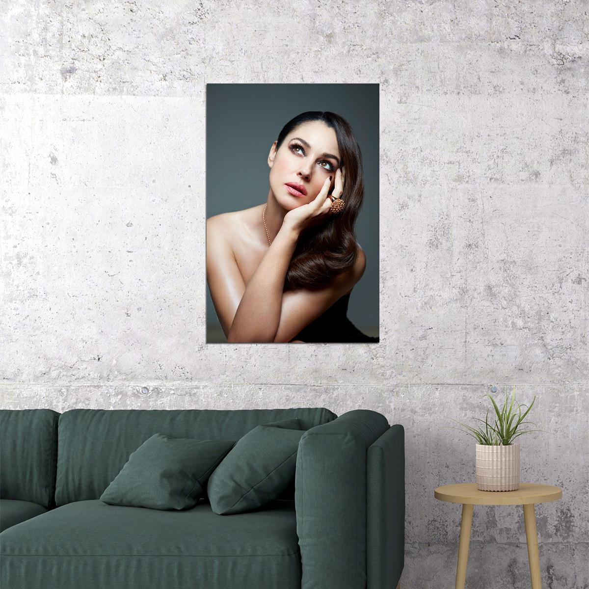 Monica Bellucci Celebrity Actor Model Idol Poster Wall Art Print Home Wall Decor - xonomax