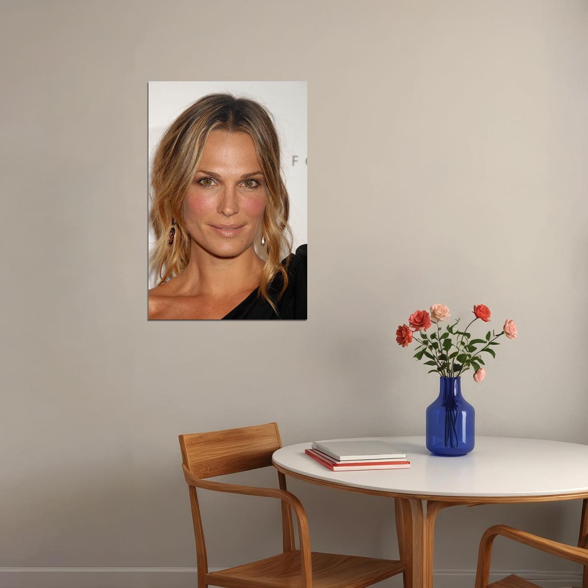 Molly Sims Celebrity Cinema Actor Artist Idol Poster Wall Art Print Home Wall Decor - xonomax