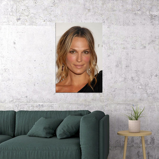 Molly Sims Celebrity Cinema Actor Artist Idol Poster Wall Art Print Home Wall Decor - xonomax