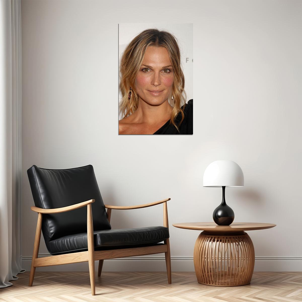 Molly Sims Celebrity Cinema Actor Artist Idol Poster Wall Art Print Home Wall Decor - xonomax