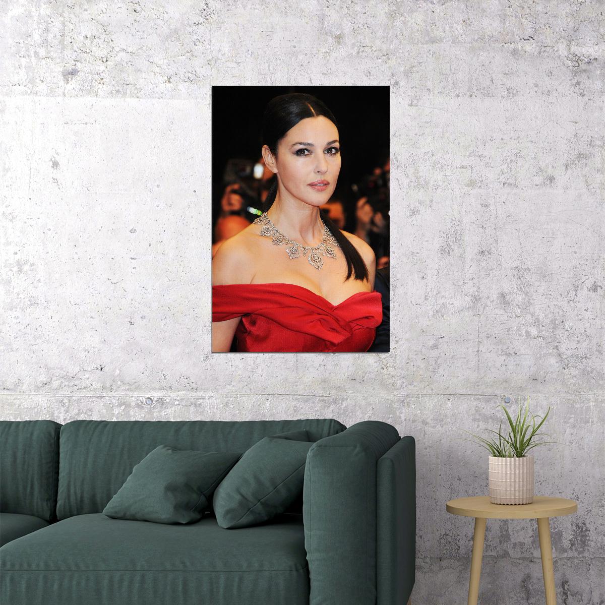 Monica Bellucci Celebrity Movie Actor Model Poster Wall Art Print Home Wall Decor - xonomax