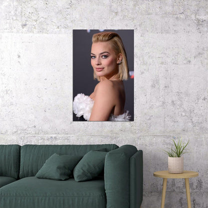 Margot Robbie Cinema Actor Actress Hot Idol Poster Wall Art Print Home Wall Decor - xonomax