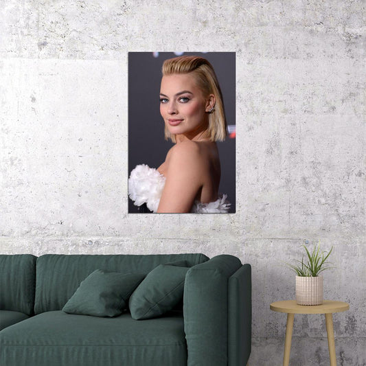 Margot Robbie Cinema Actor Actress Hot Idol Poster Wall Art Print Home Wall Decor - xonomax