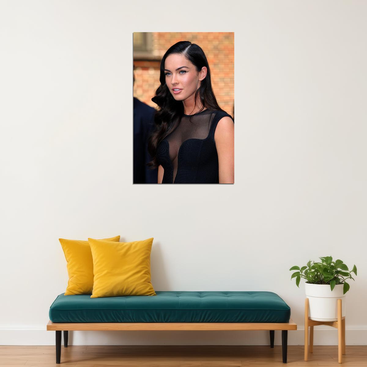Megan Fox Celebrity Cinema Actress Model Idol Poster Wall Art Print Home Wall Decor - xonomax