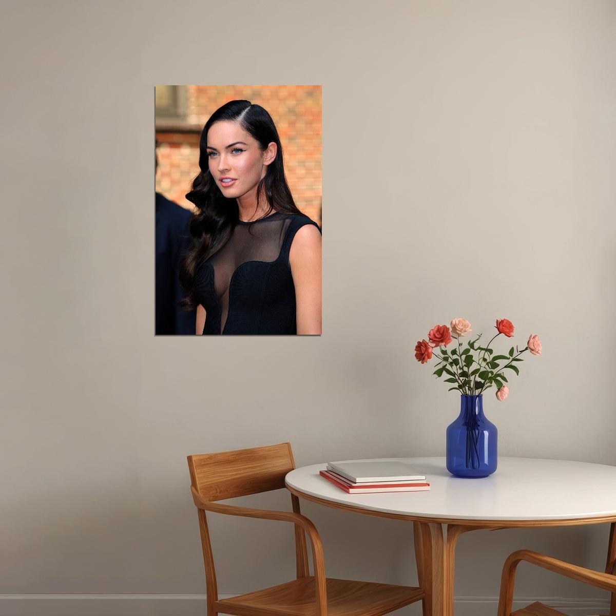 Megan Fox Celebrity Cinema Actress Model Idol Poster Wall Art Print Home Wall Decor - xonomax