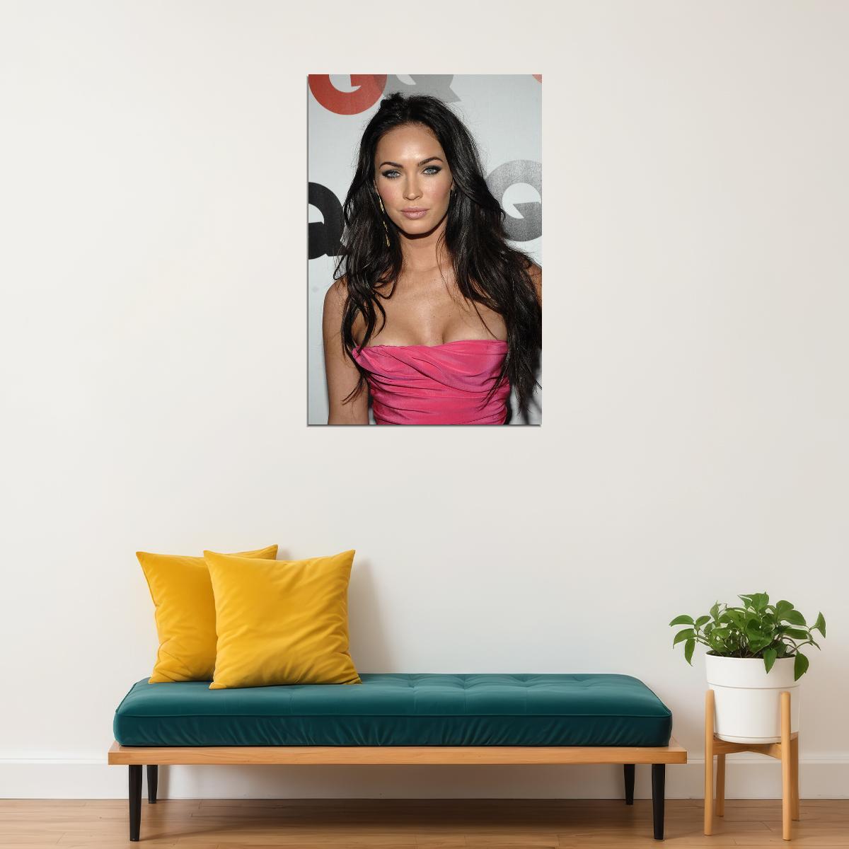 Megan Fox Celebrity Cinema Actress Model Star Poster Wall Art Print Home Wall Decor - xonomax