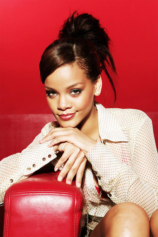 Rihanna Celebrity Singer Music Actress Star Poster Wall Art Print Home Wall Decor