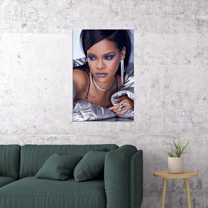 Rihanna Celebrity Music Singer Actress Artist Poster Wall Art Print Home Wall Decor